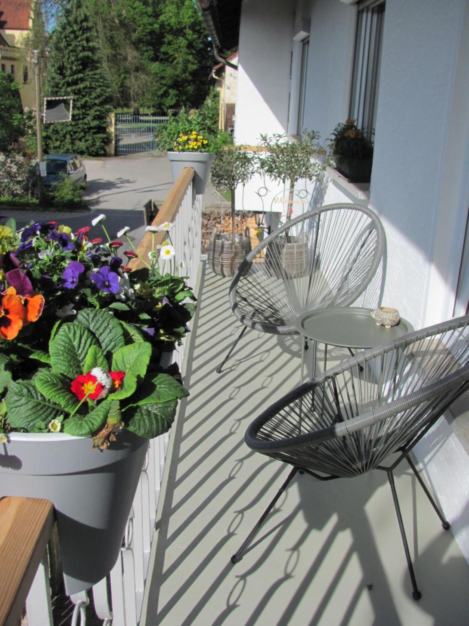 #1Gemuetliches Ruhiges Sonniges Balkonzimmer Mit Gemeinschaftsbad W-Lan Airport Nah Late Night Check In Haus Nr 9,5 Trunkelsberg 외부 사진